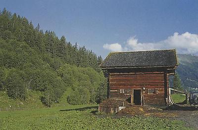 Urige Stallung auf der Wimmertal-Alm