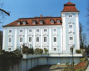 Schloss Lichtenegg bei Wels: Das heutige Aussehen des Schlosses ist durch den Umbau im Jahre 1726.durch Adaptierungen Ende des 19. Jahrhunderts und nicht zuletzt durch die Wiederherstellung nach dem Bombenschaden des Kriegsjahres 1944 bedingt.