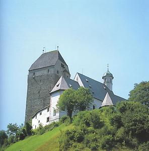 Um 1170 wurde Burg Freundsberg zunächst als einfacher Turm errichtet, 1230 errichteten die Herren von Freundsberg ihre Stammburg über Schwaz dann vollkommen neu.