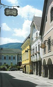 Der Marktplatz von Weyer an der Enns.