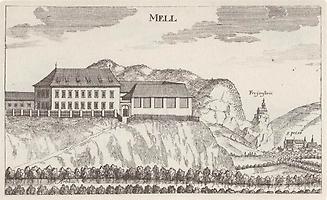 Schloss Mell - Foto: Vischers Topographia Ducatus Styriae 1681