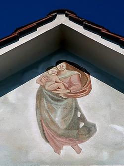 Sankt Margarethen: Ein Echo von Raffaels Meisterwerk als Referenz an den Giganten? (Foto: Martin Krusche)