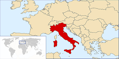 Location Italy