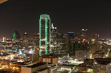 Dallas in der Nacht