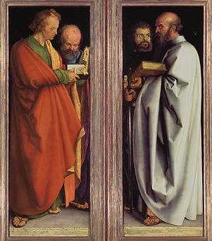 Die vier Apostel, Albrecht Dürer, 1526