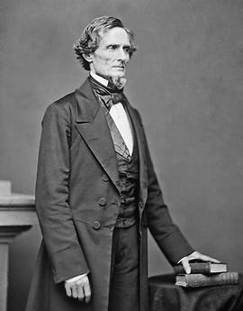 Präsident Jefferson Davis (Konföderation), vor 1861