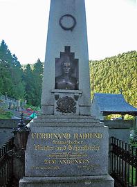 Ferdinand-Raimund-Grab in Gutenstein