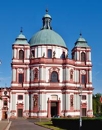 Klosterkirche St. Laurentius, Gabel/Jablonné v Podještědi, Nordböhmen - Foto: VitVit, Wikimedia Commons - Gemeinfrei