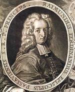 Raymund Ferdinand Graf von Rabatta, Fürstbischof von Passau, Kupferstich, 1714