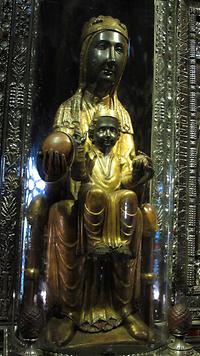 Unsere Liebe Frau von Montserrat - Statue Madonna von Montserrat