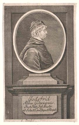 Gottfried Bessel, Abt des Stiftes Göttweig. Kupferstich