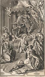 Allegorie auf die Kaiserkrönung Karls VII., 1742