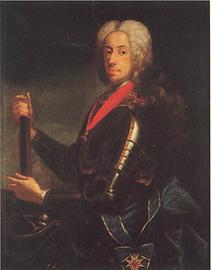 Karl VII., Kaiser des Heiligen Römischen Reiches, um 1743. Ölgemälde. Standort unbekannt
