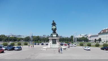 Prinz Eugen - Wien, Heldenplatz