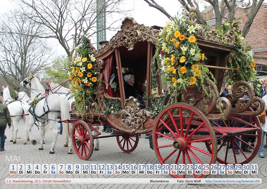 Blumenkorso, Frühlingsfest in Wien