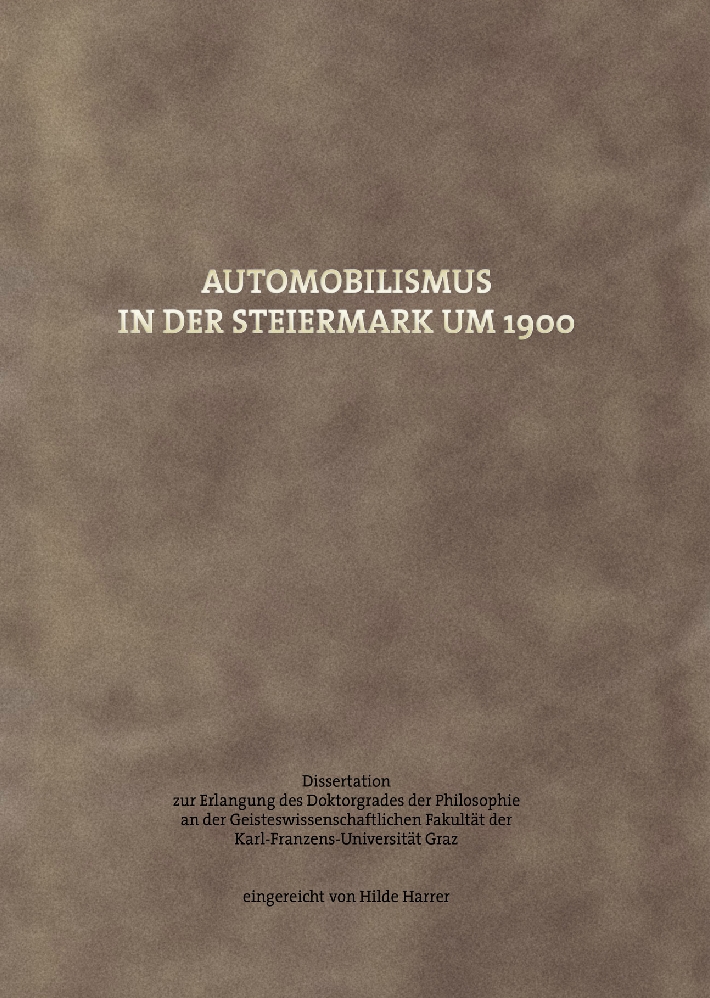 Automobilismus in der Steiermark Automobilismus in der Steiermark