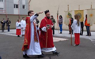 Palmweihe Pfarre Maria Namen, Wien 16