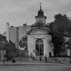 Ehem. Pulverturmkapelle, Nussdorfer Straße 90 / Viriotgasse 5; Slg. Alfred Wolf