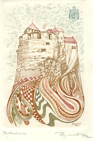 Bild 'Burg_von_Vaduz_1972'