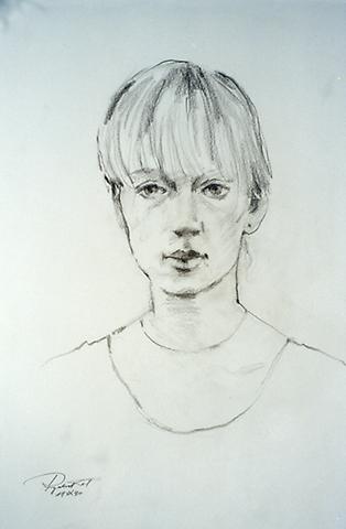 Bild 'Porträt_einer_jungen_Frau_1990-12_'