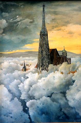 Bild 'St_Stephan_ueber_den_Wolken_2005'