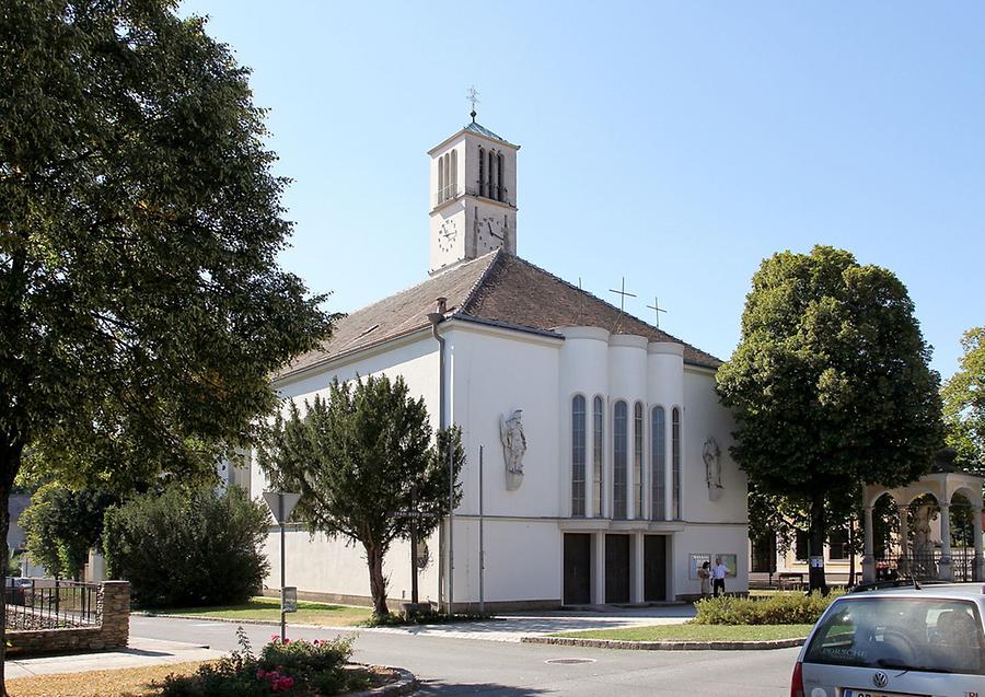 Katholische Pfarrkirche hl. Laurentius der burgenländischen Gemeinde Nikitsch