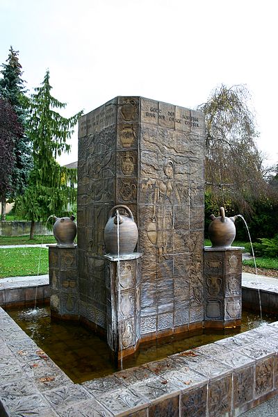 Keramikbrunnen von Stoob