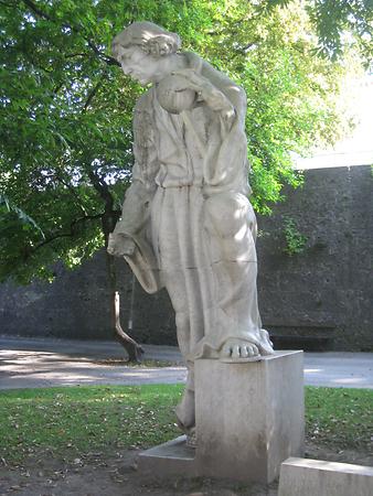 Kopernikus Denkmal von Joseph Thorak im Mirabellgarten
