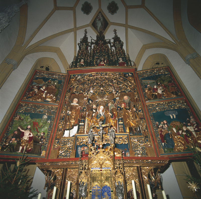Kirche Heiligenblut, gotischer Altar