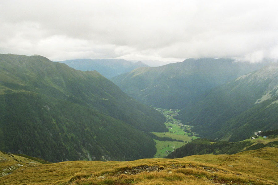 Blick auf Mallnitz und Seebachtal