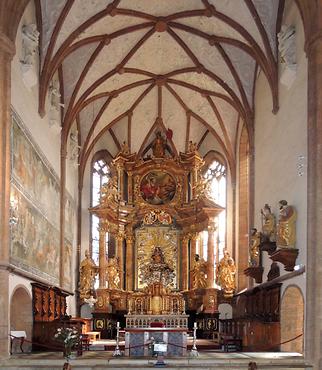 Dom, Altarraum mit der Gnadenmadonna