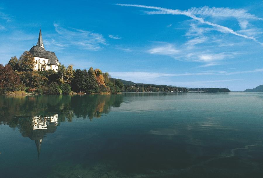 Kirche von Maria Wörth am Wörthersee, Foto: © Österreich Werbung / Wiesenhofer