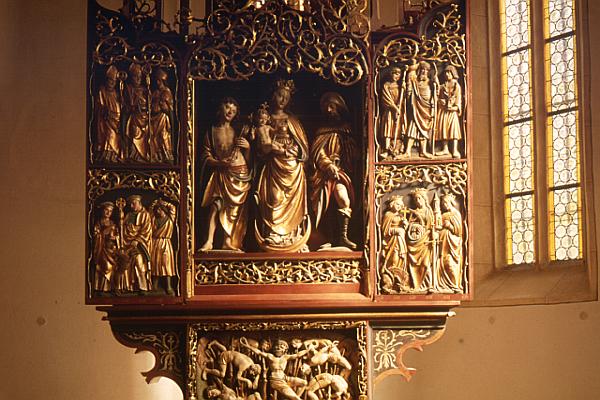 Wallfahrtskirche Maria Elend, gotischer Flügelaltar