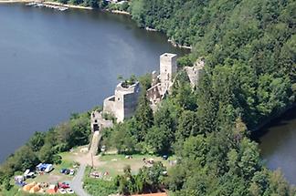 Ruine Dobra von oben