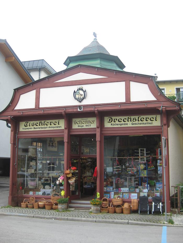 Bad Ischl, Kurhausstraße 3, Tischlerei-Drechslerei Schenner