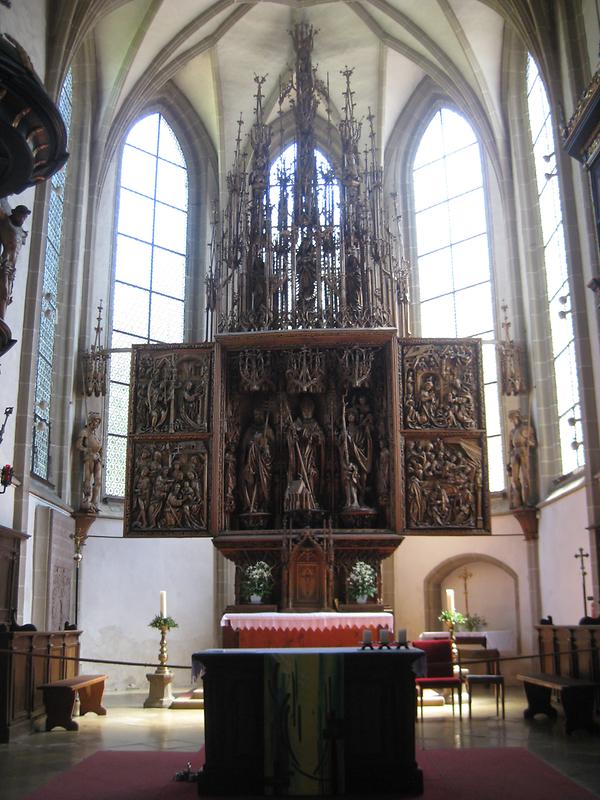 Pfarrkirche St. Wolfgang - Flügelaltar - ein Meisterwerk der gotischer Holzschnitzkunst