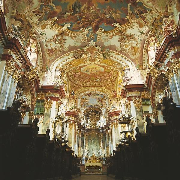 Stiftskirche, Rokoko-Decke