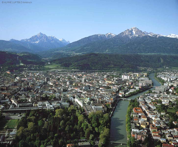 Luftbildaufnahme - Innsbruck