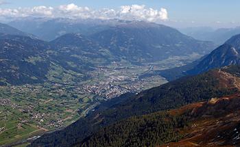 Lienz von oben