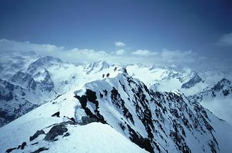 Stubaier Alpen - Blick von der Ruderhofspitze