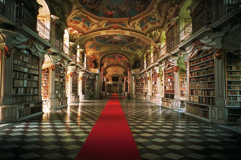 Stiftsbibliothek. Foto: Österreich Werbung / Trumler