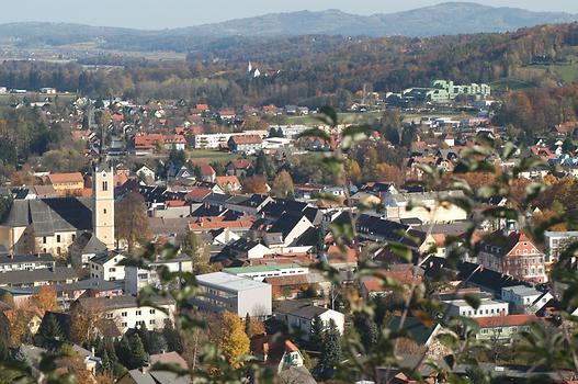 Deutschlandsberg von oben