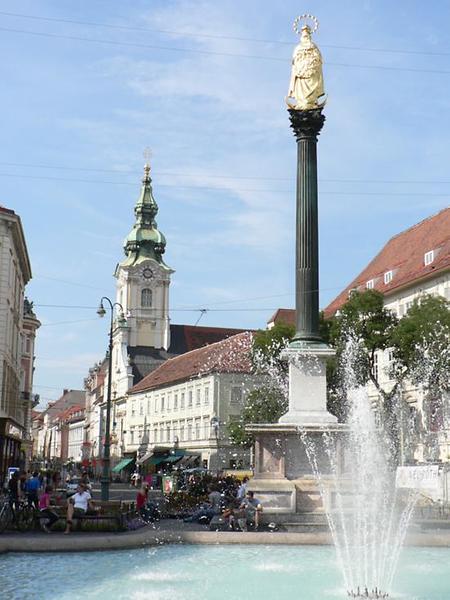 Graz, Mariensäule (am 'Eisernen Tor')