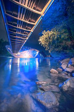 Murinsel bei Nacht