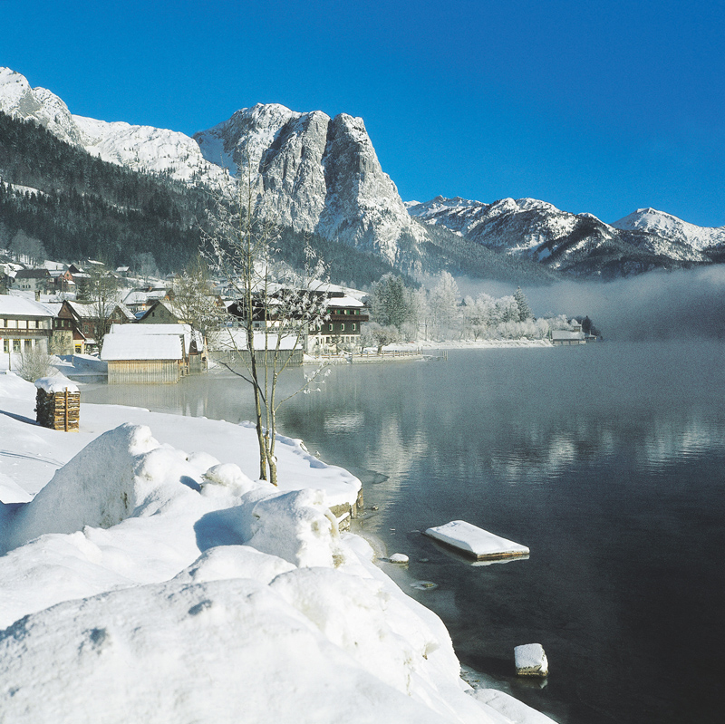 Grundlsee im Winter