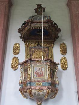 Piber - Pfarrkirche Hl. Andreas, Kanzel
