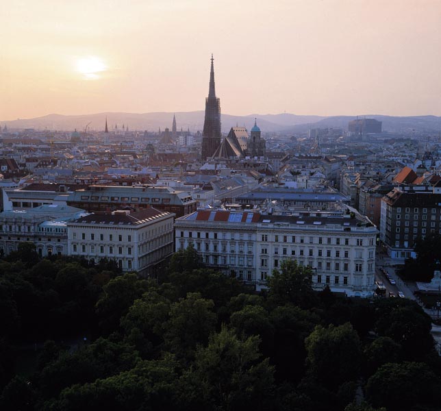 Blick auf Innere Stadt