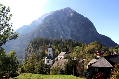 Pürgg mit Grimming Pürgg Trautenfels Bildlexikon Steiermark