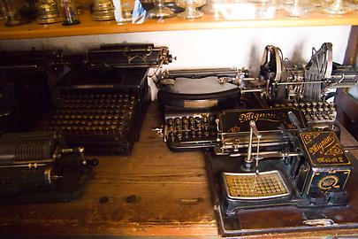 alte Schreibmaschinen