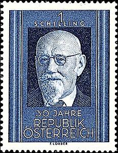 Briefmarke Karl Renner